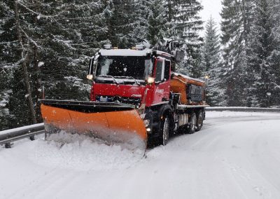 Schneeräumung Hafling